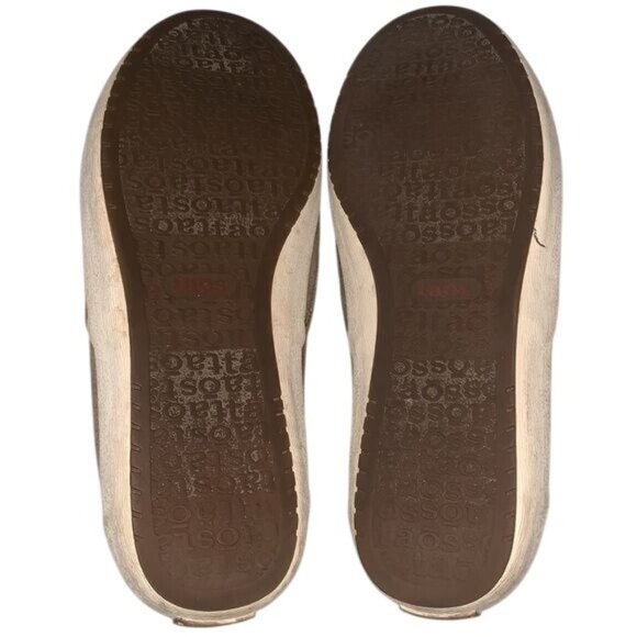 Taos Womens Canvas Slip-On Shoes Size 7 Beige - Picture 7 of 7